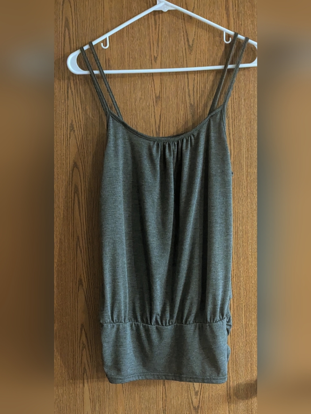 Women's SHEIN Brand Grey Double-Strap Tank Size L